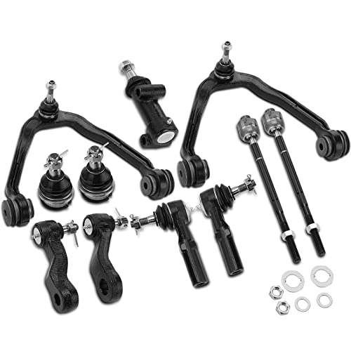 A-Premium 11Pcs Suspension Kit, Front Upper Control Arm | Inner Outer Tie Rod End, Lower Ball Joint, Fit for Chevrolet Express 2500 2003-2005, GMC Savana 2500 2003-2005