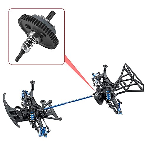 OGRC Steel Slipper Clutch for 1/10 Traxxas Slash Stampede Rustle 4X4 | Metal Differential Gear Slipper Clutch Set with 32P 15T 17T 19T Pinions Gears for Traxxas RC Truck #6878