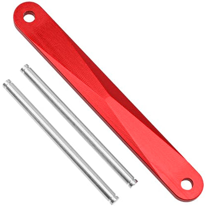 Share Goo Metal Tie Bar Suspension Hinge Pins 2532 2640 Compatible with Traxxas 2WD Slash Rustler VXL 1/10 RC Car - color: Red