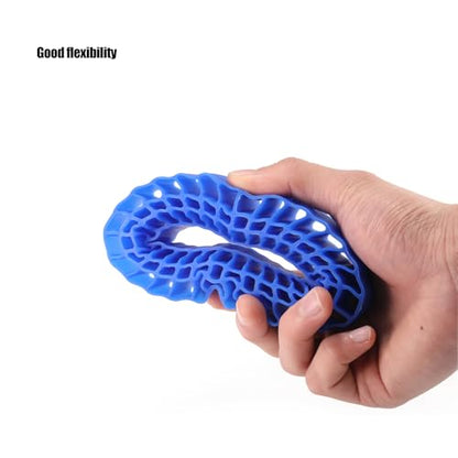 1.9 Inch Silicone Rubber Insert Foam Fit for 118-122mm 4.75" OD 1.9" Wheel Tires Inserts for 1/10 RC Crawler Accessories (Blue) - color: Blue