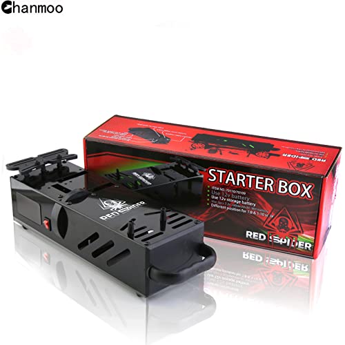 1/8 RC Car Starter Box 1/10 Scale Power Box 8IGHT and 8IGHT-T Starter Box for 1/8 1/10 Buggies and Truggys and Losi RC Nitro Engine