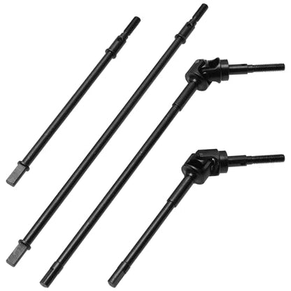 ShareGoo Steel Front Rear CVD Drive Shaft DriveShaft Axle Compatible with Axial Wraith RR10 90048 1/10 RC Car Upgrade Part
