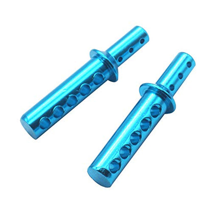 ShareGoo RC Aluminum Body Mount Posts 188037 Compatible with HSP Redcat Volcano S30 Epx/Epx PRO Himoto HPI 1/10 RC Off-Road Car Truck Buggy,Blue
