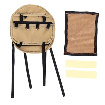 Alomejor Tire Storage Bag, RC Car Tire Cover Bag with DIY AFit for 110 112 RC Car Khaki