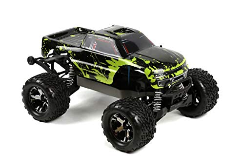 SummitLink Custom Body Compatible for 1/10 Scale RC Car or Truck (Truck not Included) (Muddy Green Over Black) - style: Muddy Green Over Black