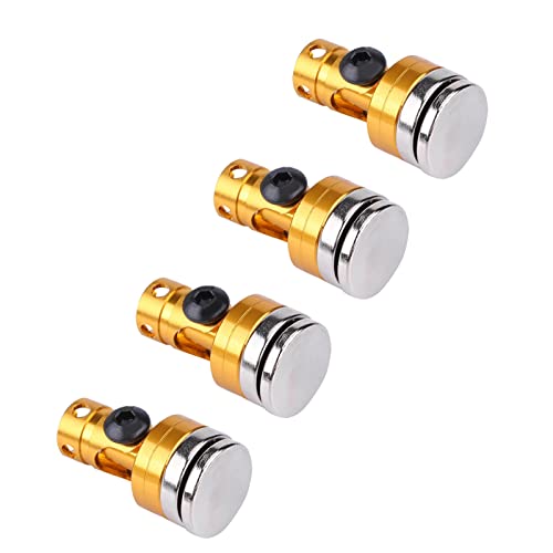 Body Shell Mount Column, Magnetic Post Mount, Body RC Car Magnetic Shell Post 4Pcs Model Car Body Post Mount for SCX10 4WD 1:10(Yellow)