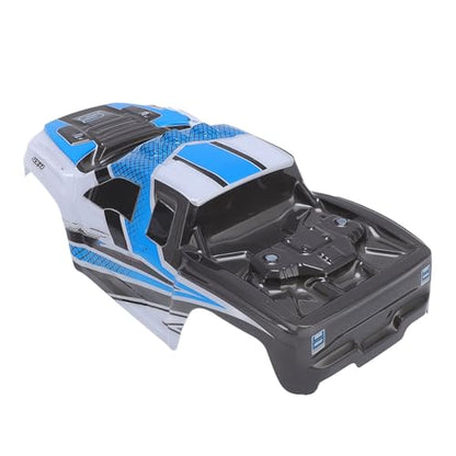 1/16 RC Car Body, Durable PVC Shell Cover, 1/16 Scale Truck Accessories, Easy Install for Hobbyists Off-Road Racing Blue - color: Blue