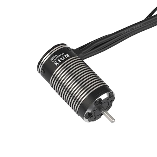 XC E4278 Sensored Brushless Motor for RC Car,2250KV,3-6S Lipo,IP67 Water Proof,Applicable to:1/8 Truck Monster