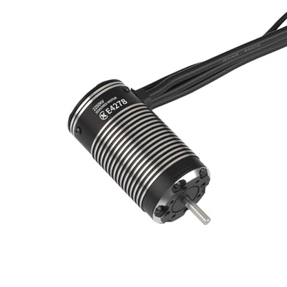 XC E4278 Sensored Brushless Motor for RC Car,2250KV,3-6S Lipo,IP67 Water Proof,Applicable to:1/8 Truck Monster
