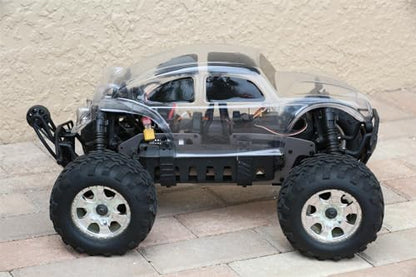 SummitLink Custom Body Compatible for 1/10 1/8 Scale RC Car or Truck (Truck not Included) (Unpainted with Stickers) - style: Unpainted with Stickers