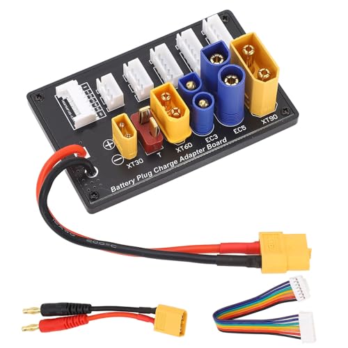 Parallel Charging Board & High Efficiency for 2-6S LiPo Batteries Imax B6 Charger Compatible RC Cars & Drones