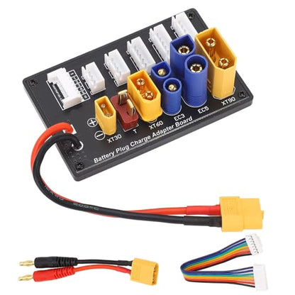 Parallel Charging Board & High Efficiency for 2-6S LiPo Batteries Imax B6 Charger Compatible RC Cars & Drones