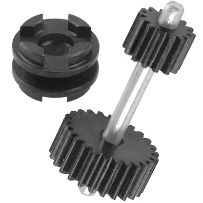 ShareGoo 1Set Gearbox Steel Gear Set Fit for Dual-Speed Transmission Gear Box Compatible with WPL B1 B14 B24 B16 B36 C14 C24 1/16 RC Car