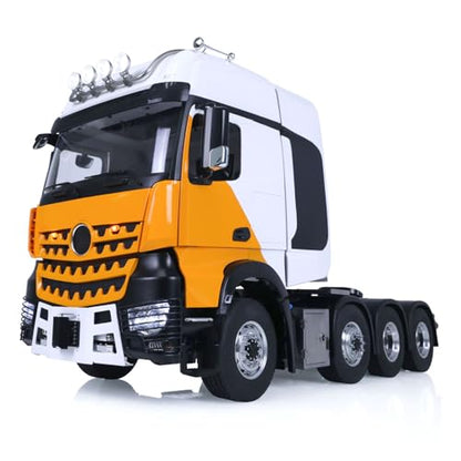 wheelfun 1/14 Metal RTR DIY RC Tractor Trucks 8x8 for Remote Control Cars Upgraded Equipment Rack 3Grade Gear Box Hobby Grade Model