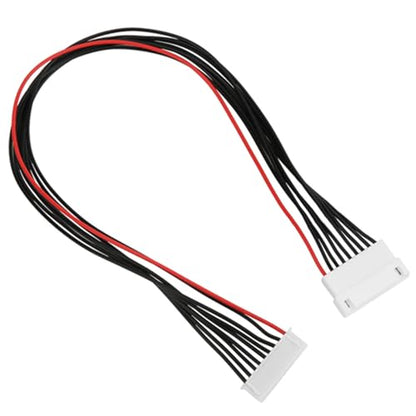 LiPo Balance Extension Wire, Plastic Metal JST XH 8S Balance Plug Extension Wire Set, 10 Pack 30cm Length, for LiPo Battery Charging RC Car Plane Replacement