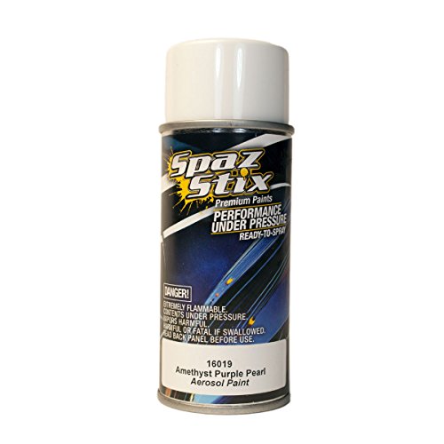 Spaz Stix SZX16019 Amethyst Purple Pearl Aerosal Paint 3.5oz.