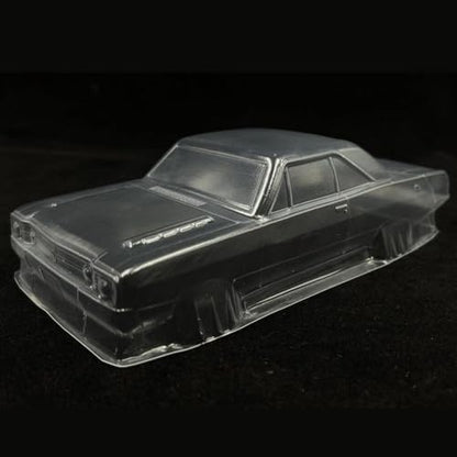 Fancyes Car Body Shell Transparent Clear Body Shell RC Body Shell RC Car Shell Cover for 1:28 Scale Hobby Car Model Car Replacement