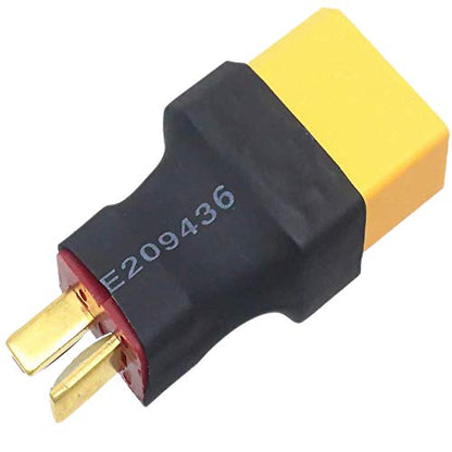 Deans Style Male to Female Adapter, 3 Pcs - size: T male to XT90 female