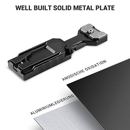 SMALLRIG Universal Quick Release Tripod Adapter Plate for Sony VCT-14 | Safety Locking System