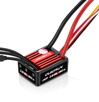 HobbywingQuicRun 16BL30 2-3s lipo ESC 1/16 1/18 Speed Controller for RC Car | for 1/16 1/18 Scale RC Car Trucks