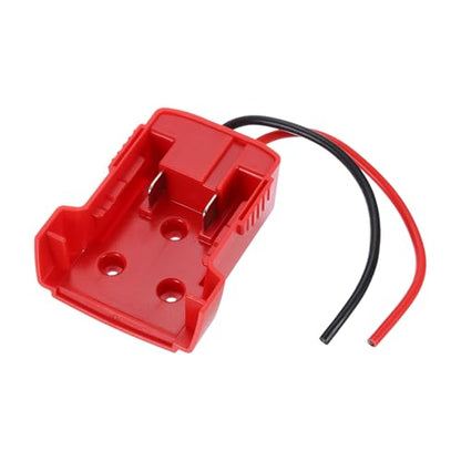 HARFINGTON Battery Adapter Converter for DIY Rc Car Truck Toys' 18V Battery, Battery Conversion Kit with 12AWG Wire, Wire Harness Connector, Red - color: Red