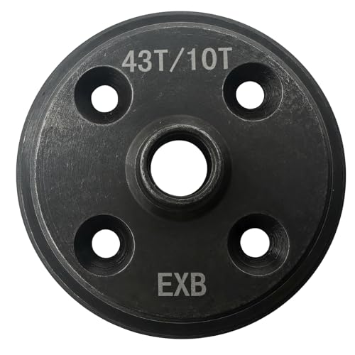 RC Differential Gear Set 43T/10T, Steel Ring & Pinion Gears, EXB-Style Differential Replacement