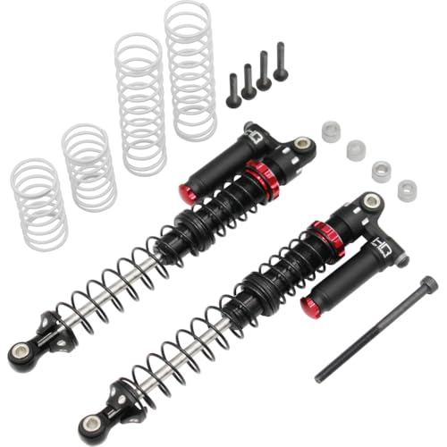 Hot Racing TD110RV02 110mm Aluminum Piggyback Shocks Adjustable
