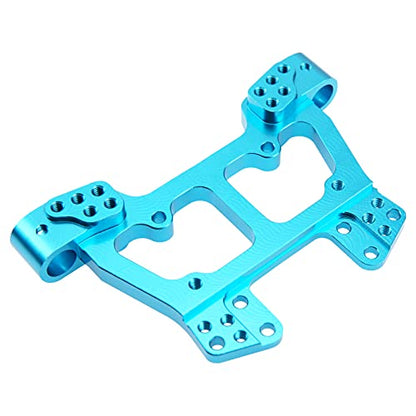 ShareGoo Metal Front Rear Shock Tower Absorber Board Compatible with Redcat Volcano EPX/Pro HSP 94111 94188 1/10 RC Off-Road Monster Truck (Blue)