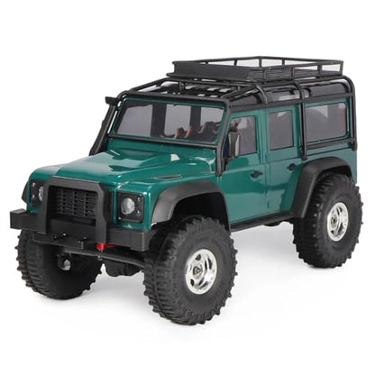 RC Models Parts For TRX4M For SCX24 AX24 For FCX24 Enduro24 1/24 1/18 4Pcs Aluminum 1.0 Beadlock Wheel Rims With Negative Offset RC Car Crawler Upgrade(Black) - color: Black