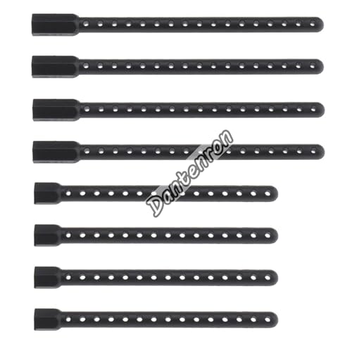 8PCS 1/10 RC Car Shell Holder Column Mounts 70mm 83mm Plastic Body Post Compatible with HSP 94122 94123 94102 94103 Redcat Racing Lightning EP Drift STK EPX PRO Upgrade Parts