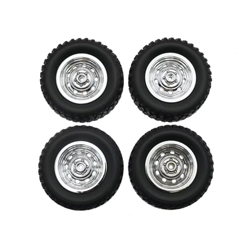 Compatible with MN78 1/12 RC Truck Car Upgrade Modification Parts Accessories 4pcs Wheel Tire Tyre DIY Spare RC Assortment