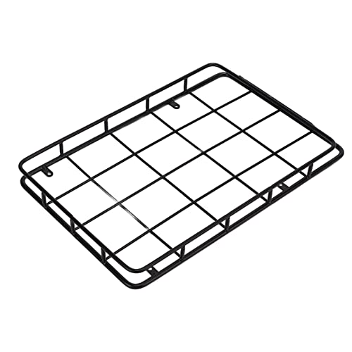 RC Car Roof Luggage Rack, Iron Luggage Carrier, SCX10 1/10 RC Crawler Model Tray for RC Car Enthusiasts, Model Car Accessories, Outdoor, Off-Road, Racing
