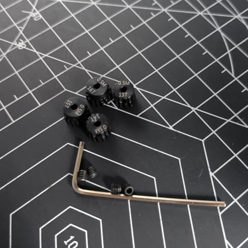 0.5M 2mm Rc Pinion Gear Set 13T 14T 15T 16T for 1/18 Hobbyplus FUR-2411 FUR-2412 FUR-2413 FUR-2414 CR-18P EVO PRO Upgrade Parts