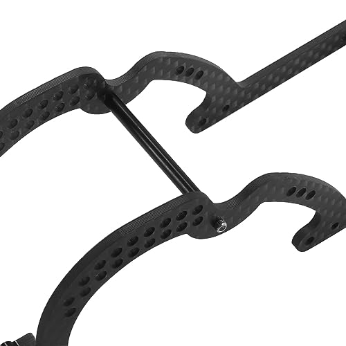 LCG Chassis Kit Carbon Fiber Frame with ECS securing Straps for 1/18 TRX4M Bronco Defender Crawler Car Upgrade