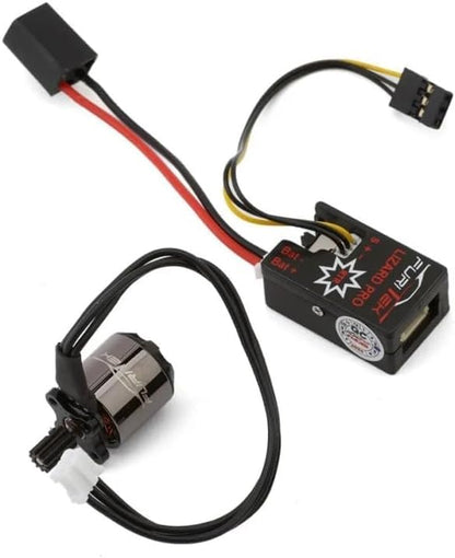 FURITEK Starter 2S BRUSHLESS Power System for 1/18 RC Crawler Redcat ASCENT-18 - Remote Control Car, RC Cars Upgrade Electronics with Brushless Motor & ESC (FUR-2526)