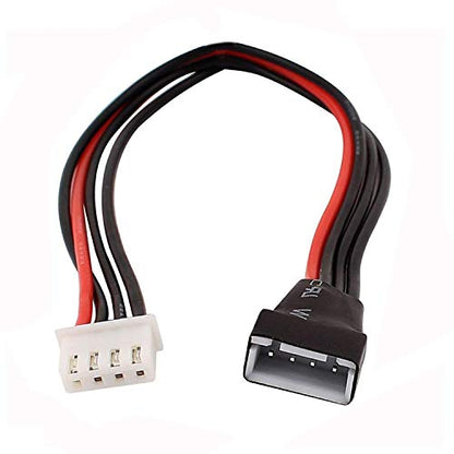 3Pack ShareGoo 20CM 22AWG JST-XH Balance Charging Extension Cable Wire Lead Adapter for RC Lipo Battery (for 3S LiPo)