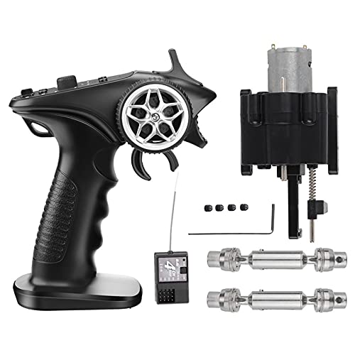 2 Speed Drive Shaft 4 Channel Remote Control Receiver Set for C14 C24 B36 MN D90 MN99S RC Car Upgrade Parts