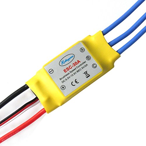 XXD A2212 1000KV Brushless Motor + 30A ESC for Multicopter 450 X525 Quadcopter -(Pack of 4pcs) - size: 4 Pcs