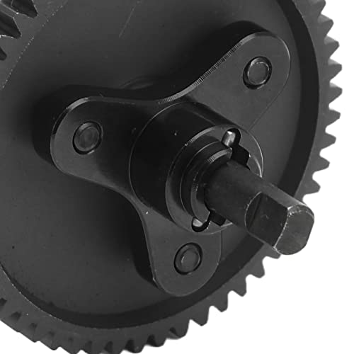 Durable 54T Spur Gear Complete Slipper Clutch for Slash 1/10 RC Cars, with High Strength and Low Noise, Ideal for RC Hobbyists (Black) - color: Black