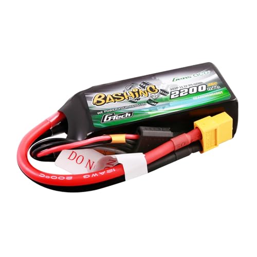 Gens ace G-Tech Bashing 2200mAh 11.1V 35C 3S Lipo Battery with XT60 Plug
