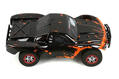 SummitLink Compatible Custom Body Muddy Orange Over Black Replacement for 1/10 Scale RC Car or Truck (Truck not Included) SS-BR-02