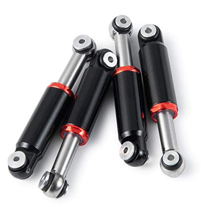 MORLORDY 4pcs RC Shocks Absorber Damper for 1/24 SCX24 AXI00001 AXI00002 AXI90081 AXI00005 AXI00006 Deadbolt RC Crawler Car Upgrades Accessories