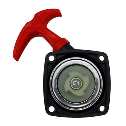 Super Easy Pull Starter (Red) | for 23cc-36cc Zenoah CY Rovan Top Speed Engine for 1/5 HPI ROFUN KM Baja LT FG GoPed RedCat Rc Car Parts - color: Red