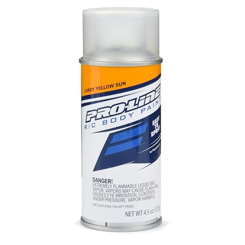 Pro-Line Racing RC Body Spray Paint - Candy Yellow Sun PRO644002