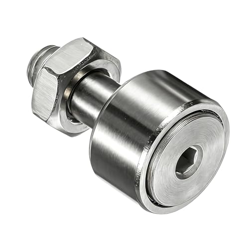 1Pcs CF8 Stainless Steel Cam Follower Needle Roller Bearing KR19 Miniature Cam Followers CF8 8x19x32.2mm - size: CF8/KR19—M8x19x32.2