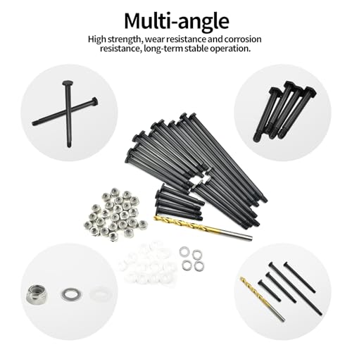 Suspension Screw Pin Set for TRAXXAS 1/5 X-MAXX 6S/8S / 1/6 XRT 8S Replacement Parts