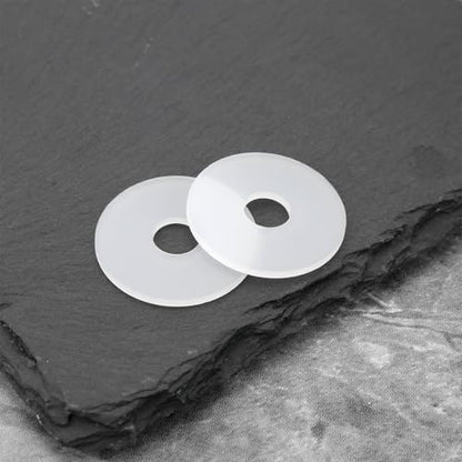 50PCS RC Body Washers Compatible with Bandit Compatible with Rustler Compatible with Stampede 1/10 Scale RC Model Cars ID 6.5mm OD 22mm Thickness 1.2mm