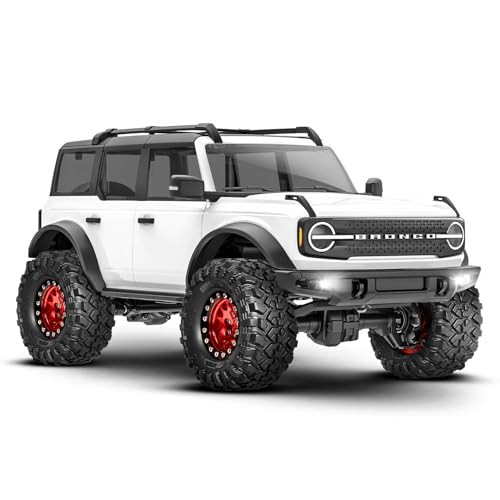 1.3-inch high Viscosity Soft mud Climbing tire, Size 64 × 28mm, Set of 4, Suitable for 1/18, 1/24 RC Climbing car TRX4M, SCX24, AX24, FCX24, FCX18 Special Upgrade and Modification.