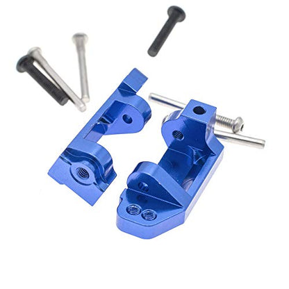 RC Alloy Caster Block for Traxxas 1/10 2WD Slash, Stampede, Rustler, Nitro Slash-Replaces Part 3632(Pair) - color: Navy Blue