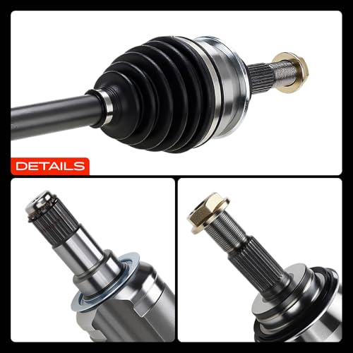 A-Premium Front Driver or Passenger Side CV Axle Shaft Assembly | Compatible with Toyota & Lexus - 4Runner 2003-2022, Tacoma 2005-2020, FJ Cruiser 2007-2014, GX460 2010-2022, GX470 2003-2009 - style: Front Driver or Passenger Side
